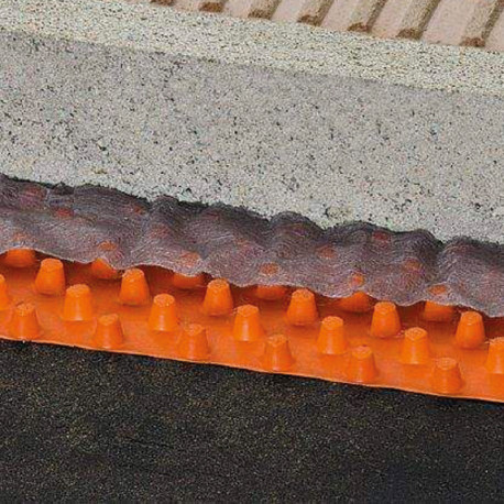 Accessoires | 100x100 cm | Natte de drainage Schlüter Troba-Plus 8mm