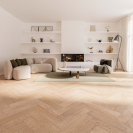 Parquet multicouche R&L | 12x60 cm | LMB Eastwood Oak Herringbone T&G  Parquet multicouche R&L | 12x60 cm | LMB Eastwood Oak Herringbone T&G