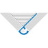 Profil | 0.8x270 cm | Alu Revêtement en poudre Argent, Rond Profil | 0.8x270 cm | Alu Revêtement en poudre Argent, Rond