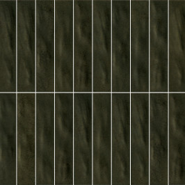 Carreaux muraux en céramique | 5x25 cm | Materia Straight Green