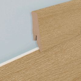 Plinthes stratifiées | 5.8x240 cm | Q-Click Toronto Oak