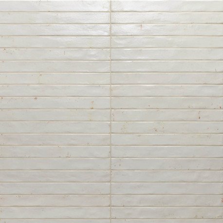 Carreaux muraux en céramique | 4.8x45 cm | Colors White