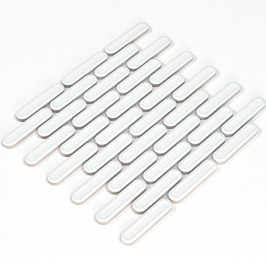Mosaïque sur filet | 30x30 cm | Capsule White Mosaïque sur filet | 30x30 cm | Capsule White