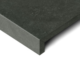 Margelle de piscine en céramique | 80x80 cm | Tilestone Belgian Black