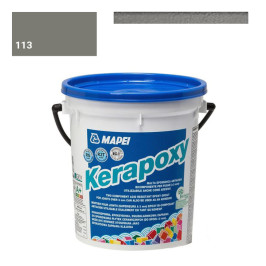 Joint époxy | 20x20 cm | Mapei Kerapoxy 113 Ciment Grey