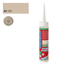Kit silicone | 6x30 cm | Mapei Mapesil AC 133 Sand Kit silicone | 6x30 cm | Mapei Mapesil AC 133 Sand