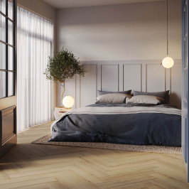 Parquet stratifié à clipser | 12.3x59.3 cm | Q-Click Oakhill Natural Herringbone Parquet stratifié à clipser | 12.3x59.3 cm | Q-Click Oakhill Natural Herringbone