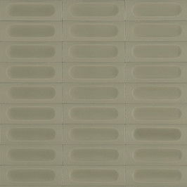 Carreaux muraux en céramique | 5x15 cm | vtwonen Chop Salvia 3D