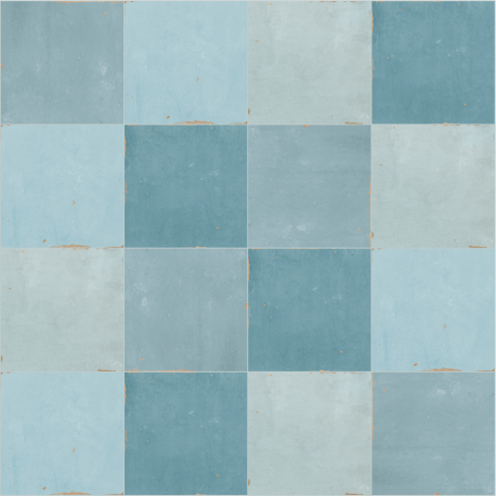 Carreaux muraux en céramique | 12.5x12.5 cm | vtwonen Craft Aqua Glossy