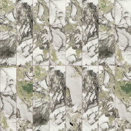 Carrelage en céramique sol et mur | 7.3x30 cm | vtwonen Classic Vivid Green Light Levigato