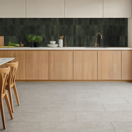Vinyle/PVC à clipser | 30.5x61 cm | VYGO Tiles Classic Slate