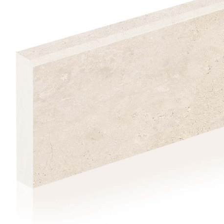 Plinthes en céramique | 7x90 cm | Allure Off White