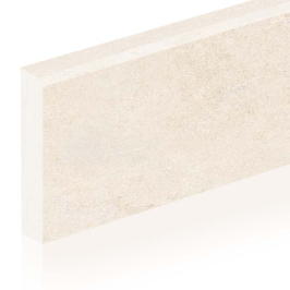 Plinthes en céramique | 7x120 cm | Tilestone Novalux Crosscut Bone