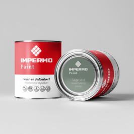 Échantillon | 5x5 cm | Testeur Mur & Plafond - Impermo Paint - Sage Mist