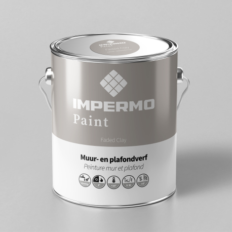 Peinture | 18x20 cm | Mur & Plafond - Impermo Paint - Faded Clay
