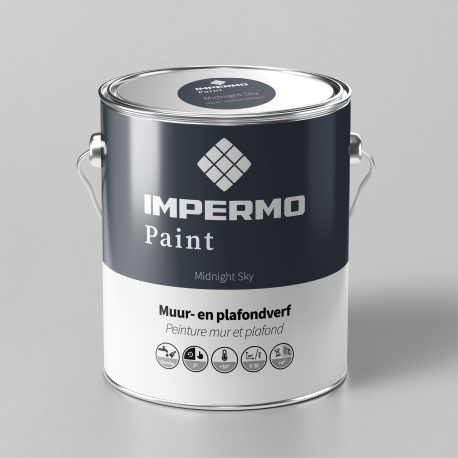 Peinture | 18x20 cm | Mur & Plafond - Impermo Paint - Midnight Sky