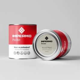 Échantillon | 5x5 cm | Testeur Mur & Plafond - Impermo Paint - Muted Pearl