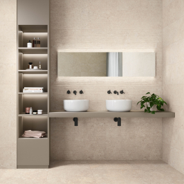 Carreaux muraux en céramique | 30x90 cm | Landscape Ivory Decor