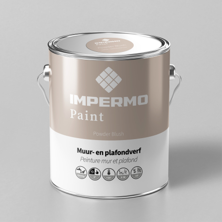 Peinture | 18x20 cm | Mur & Plafond - Impermo Paint - Powder Blush