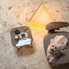 Carrelage en céramique sol et mur | 120x120 cm | Marmo Breccia Almond Carrelage en céramique sol et mur | 120x120 cm | Marmo Breccia Almond