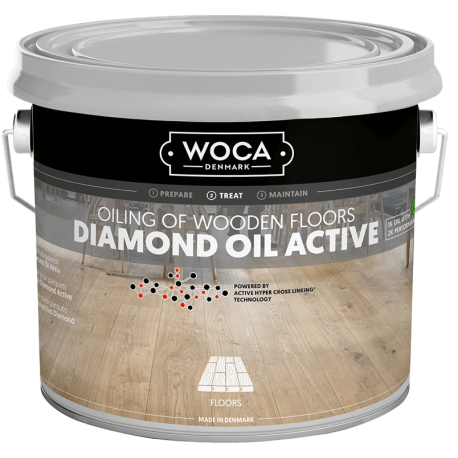 Entretien | 10x20 cm | Woca Diamond Oil - Active - Naturel