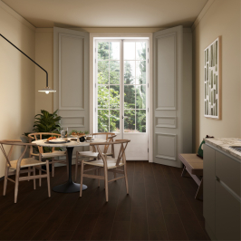 Vinyle/PVC à clipser | 18.1x122 cm | VYGO Purewood Chocolate