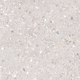 Carrelage en céramique sol et mur | 60x60 cm | Sassolino Terrazzo Grigio