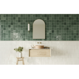 Carreaux muraux en céramique | 31.6x60 cm | Elemento Square Green