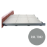 Profil | 13x240 cm | Profilé de finition terrasse H130mm Gris