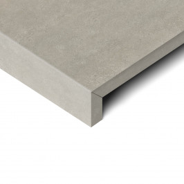 Margelle de piscine en céramique | 80x80 cm | Tilestone Arc Smoke