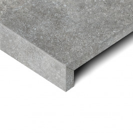 Margelle de piscine en céramique | 80x80 cm | Tilestone Belga Grigio