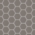 Carrelage en céramique sol et mur | 10.1x11.6 cm | Kromatika Grey Hexagon