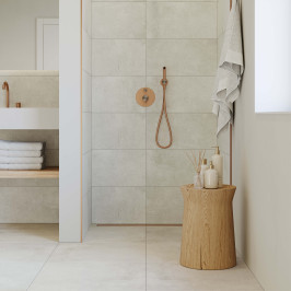 Carrelage en céramique sol et mur | 30x60 cm | Tilestone Betontec Perla