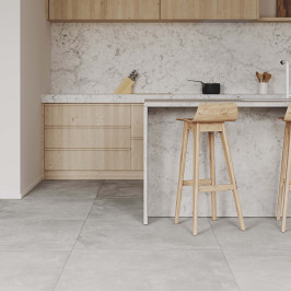 Carrelage en céramique sol et mur | 90x90 cm | Tilestone Betontec Grey