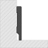 Plinthes en MDF | 5.5x244 cm | Plinthe à  peindre Basse Blanche 