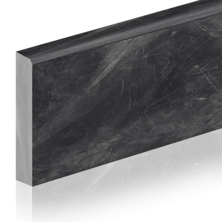 Plinthes en céramique | 8x60 cm | Pulpis Nero