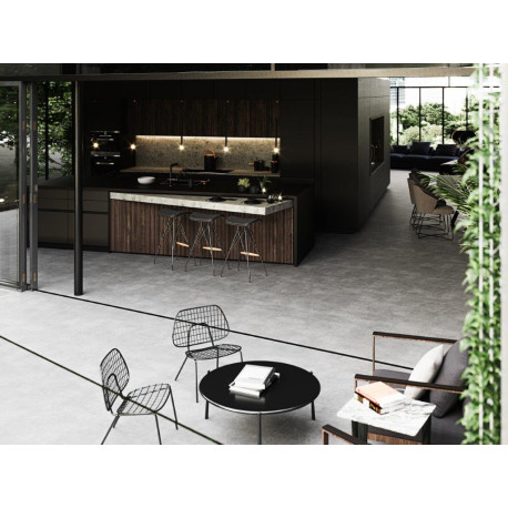 Carrelage extérieur en céramique | 60x120 cm | Arkos Anthracite