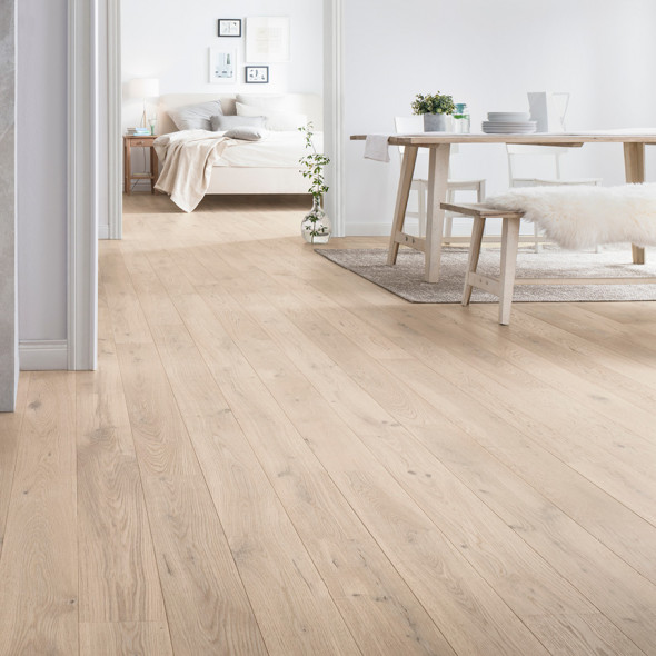 Parquet, beige, brun, Impermo, scandinave
